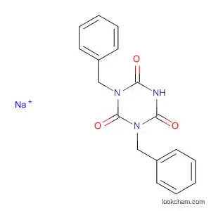Molecular Structure of 59175-84-7 (1,3,5-Triazine-2,4,6(1H,3H,5H)-trione, 1,3-bis(phenylmethyl)-, sodium
salt)