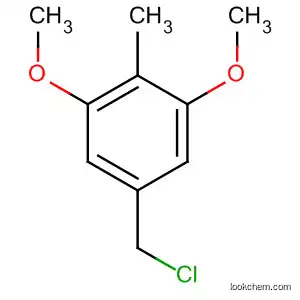 Molecular Structure of 59335-89-6 (Benzene, 5-(chloromethyl)-1,3-dimethoxy-2-methyl-)