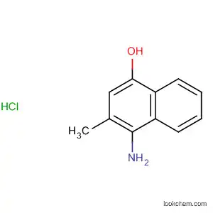 Molecular Structure of 5934-26-9 (1-Naphthalenol, 4-amino-3-methyl-, hydrochloride)