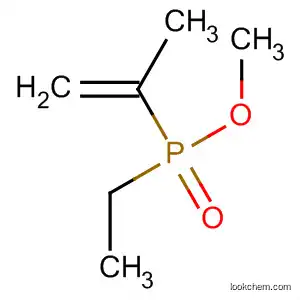 Molecular Structure of 59344-74-0 (Phosphinic acid, ethyl(1-methylethenyl)-, methyl ester)
