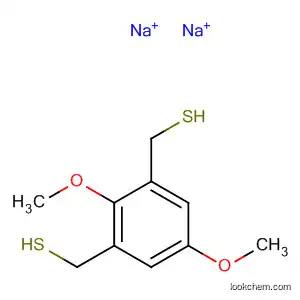 Molecular Structure of 59416-85-2 (1,4-Benzenedimethanethiol, 2,5-dimethoxy-, disodium salt)