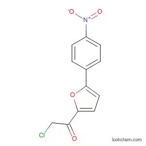 Molecular Structure of 59522-75-7 (Ethanone, 2-chloro-1-[5-(4-nitrophenyl)-2-furanyl]-)