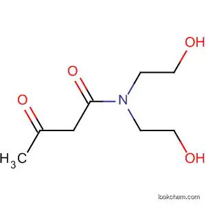 Molecular Structure of 59692-90-9 (Butanamide, N,N-bis(2-hydroxyethyl)-3-oxo-)