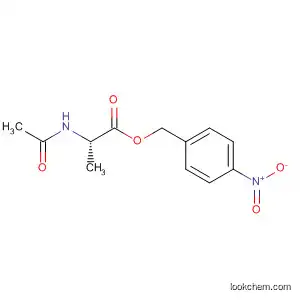 Molecular Structure of 59785-70-5 (L-Alanine, N-acetyl-, (4-nitrophenyl)methyl ester)