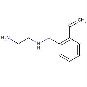 Molecular Structure of 59990-97-5 (1,2-Ethanediamine, N-[(ethenylphenyl)methyl]-)