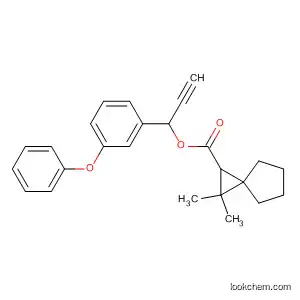 Spiro[2.4]heptane-1-carboxylic acid, 2,2-dimethyl-,
1-(3-phenoxyphenyl)-2-propynyl ester