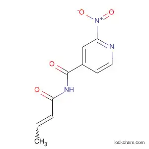 4-Pyridinecarboxamide, 2-nitro-N-(1-oxo-2-butenyl)-