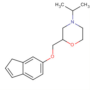 Morpholine, 2-[(1H-inden-6-yloxy)methyl]-4-(1-methylethyl)-