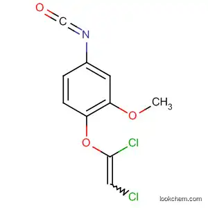 Molecular Structure of 60985-39-9 (Benzene, 1-[(1,2-dichloroethenyl)oxy]-4-isocyanato-2-methoxy-)