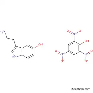 Molecular Structure of 6106-56-5 (1H-Indol-5-ol, 3-(2-aminoethyl)-, compd. with 2,4,6-trinitrophenol (1:1))