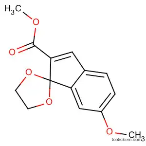 Spiro[1,3-dioxolane-2,1'-[1H]indene]-2'-carboxylic acid, 6'-methoxy-,
methyl ester