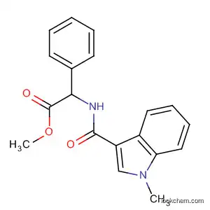 Molecular Structure of 62045-95-8 (Benzeneacetic acid, a-[[(1-methyl-1H-indol-3-yl)carbonyl]amino]-,
methyl ester)