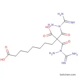 Molecular Structure of 62605-92-9 (Decanedioic acid, bis[2-(aminoiminomethyl)hydrazide])