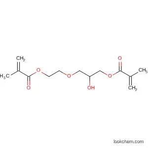 Molecular Structure of 62732-26-7 (2-Propenoic acid, 2-methyl-,
2-hydroxy-3-[2-[(2-methyl-1-oxo-2-propenyl)oxy]ethoxy]propyl ester)
