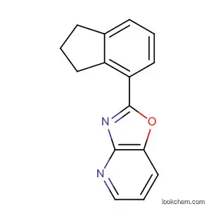 Molecular Structure of 62854-65-3 (Oxazolo[4,5-b]pyridine, 2-(2,3-dihydro-1H-inden-4-yl)-)