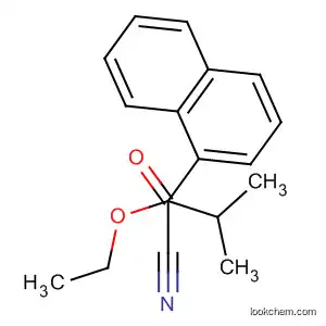 Molecular Structure of 62914-10-7 (1-Naphthalenepropanoic acid, a-cyano-b-methyl-, ethyl ester)