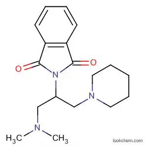 Molecular Structure of 62919-73-7 (1H-Isoindole-1,3(2H)-dione,
2-[1-[(dimethylamino)methyl]-2-(1-piperidinyl)ethyl]-)
