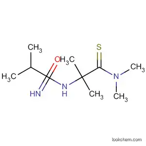 Molecular Structure of 62983-06-6 (Propanethioamide,
N,N,2-trimethyl-2-[[(1-methylethyl)carbonimidoyl]amino]-)