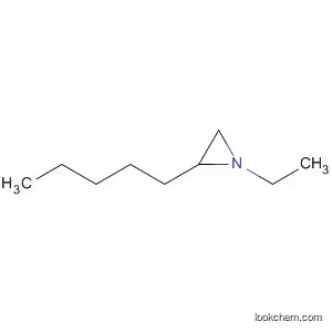 Molecular Structure of 62998-68-9 (Aziridine, 1-ethyl-2-pentyl-)