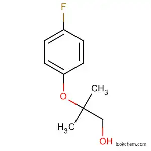 Molecular Structure of 63034-88-8 (1-Propanol, 2-(4-fluorophenoxy)-2-methyl-)