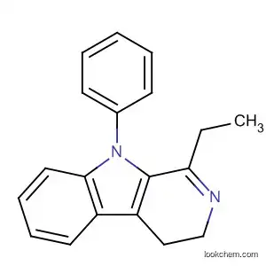 Molecular Structure of 63049-86-5 (3H-Pyrido[3,4-b]indole, 1-ethyl-4,9-dihydro-9-phenyl-)