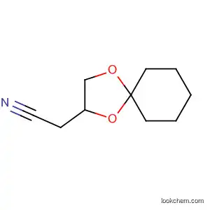 Molecular Structure of 63069-04-5 (1,4-Dioxaspiro[4.5]decane-2-acetonitrile)