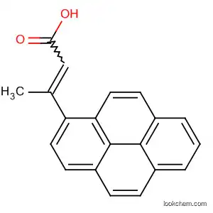 Molecular Structure of 63104-40-5 (2-Butenoic acid, 3-(1-pyrenyl)-)