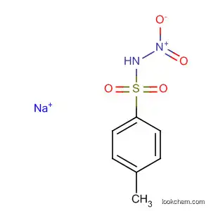 Molecular Structure of 63168-56-9 (Benzenesulfonamide, 4-methyl-N-nitro-, sodium salt)
