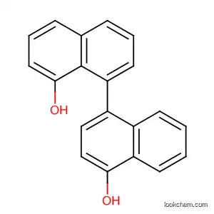 Molecular Structure of 63171-70-0 ([1,1'-Binaphthalene]-4,8'-diol)
