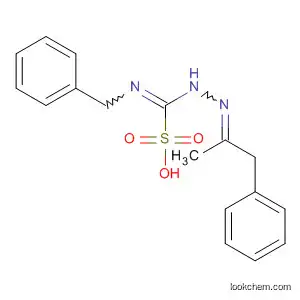 Molecular Structure of 63300-78-7 (Methanesulfonic acid,
[(1-methyl-2-phenylethylidene)hydrazino][(phenylmethyl)imino]-)