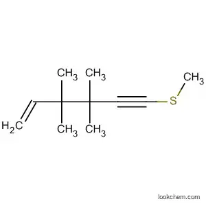 1-Hexen-5-yne, 3,3,4,4-tetramethyl-6-(methylthio)-