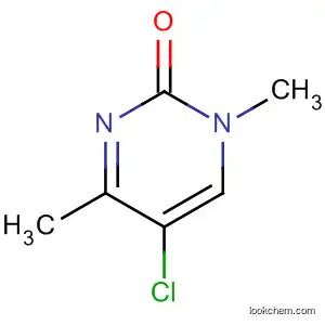 Molecular Structure of 63331-37-3 (2(1H)-Pyrimidinone, 5-chloro-1,4-dimethyl-)