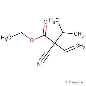 Molecular Structure of 63383-29-9 (3-Butenoic acid, 2-cyano-2-(1-methylethyl)-, ethyl ester)
