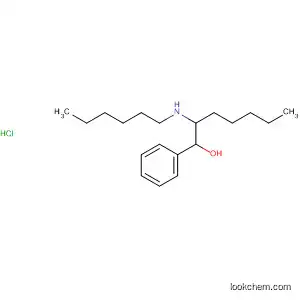 Molecular Structure of 63401-10-5 (Benzenemethanol, a-[1-(hexylamino)hexyl]-, hydrochloride)
