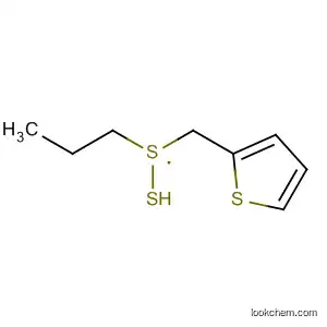 Molecular Structure of 63434-99-1 (Thiophene, 2-[(propyldithio)methyl]-)