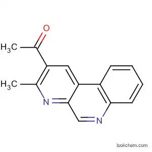 Molecular Structure of 63481-77-6 (Ethanone, 1-(3-methylbenzo[f][1,7]naphthyridin-2-yl)-)