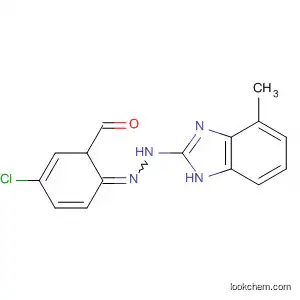 Molecular Structure of 63503-85-5 (Benzaldehyde, 4-chloro-, (4-methyl-1H-benzimidazol-2-yl)hydrazone)