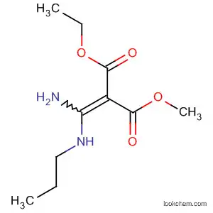 Molecular Structure of 63505-02-2 (Propanedioic acid, [amino(propylamino)methylene]-, ethyl methyl ester)