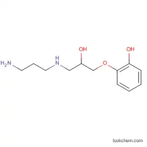 Molecular Structure of 63556-89-8 (Phenol, 2-[3-[(3-aminopropyl)amino]-2-hydroxypropoxy]-)