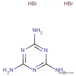 Molecular Structure of 63556-96-7 (1,3,5-Triazine-2,4,6-triamine, dihydrobromide)