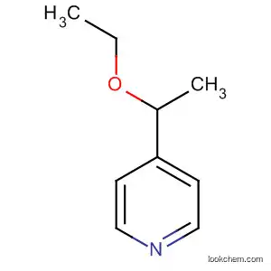Molecular Structure of 63557-67-5 (Pyridine, 4-(1-ethoxyethyl)-)