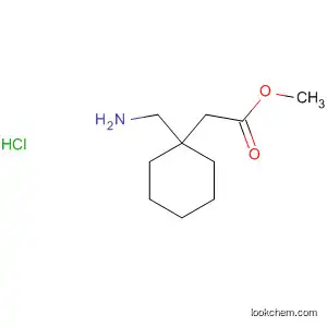 Molecular Structure of 63562-01-6 (Cyclohexaneacetic acid, 1-(aminomethyl)-, methyl ester, hydrochloride)