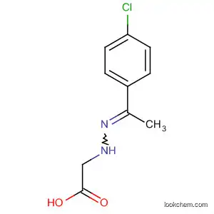 Molecular Structure of 63564-48-7 (Acetic acid, [[1-(4-chlorophenyl)ethylidene]hydrazino]-)