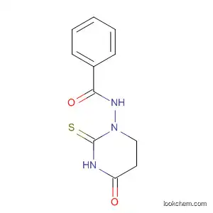 Molecular Structure of 63639-70-3 (Benzamide, N-(tetrahydro-4-oxo-2-thioxo-1(2H)-pyrimidinyl)-)