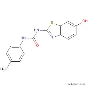 Molecular Structure of 63650-40-8 (Urea, N-(6-hydroxy-2-benzothiazolyl)-N'-(4-methylphenyl)-)