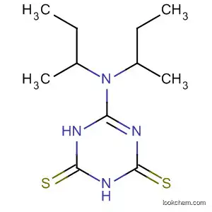 Molecular Structure of 63662-73-7 (1,3,5-Triazine-2,4(1H,3H)-dithione, 6-[bis(1-methylpropyl)amino]-)