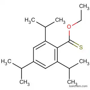 Molecular Structure of 64712-53-4 (Benzenecarbothioic acid, 2,4,6-tris(1-methylethyl)-, S-ethyl ester)