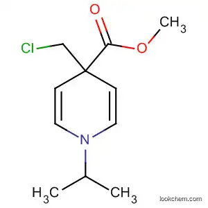 Molecular Structure of 64714-75-6 (4-Pyridinecarboxylic acid,
4-(chloromethyl)-1,4-dihydro-1-(1-methylethyl)-, methyl ester)