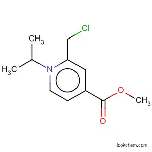 Molecular Structure of 64714-76-7 (4-Pyridinecarboxylic acid,
2-(chloromethyl)-1,2-dihydro-1-(1-methylethyl)-, methyl ester)