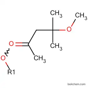 Molecular Structure of 64725-56-0 (Hydroperoxide, (3-methoxy-1,3-dimethylbutylidene)bis-)